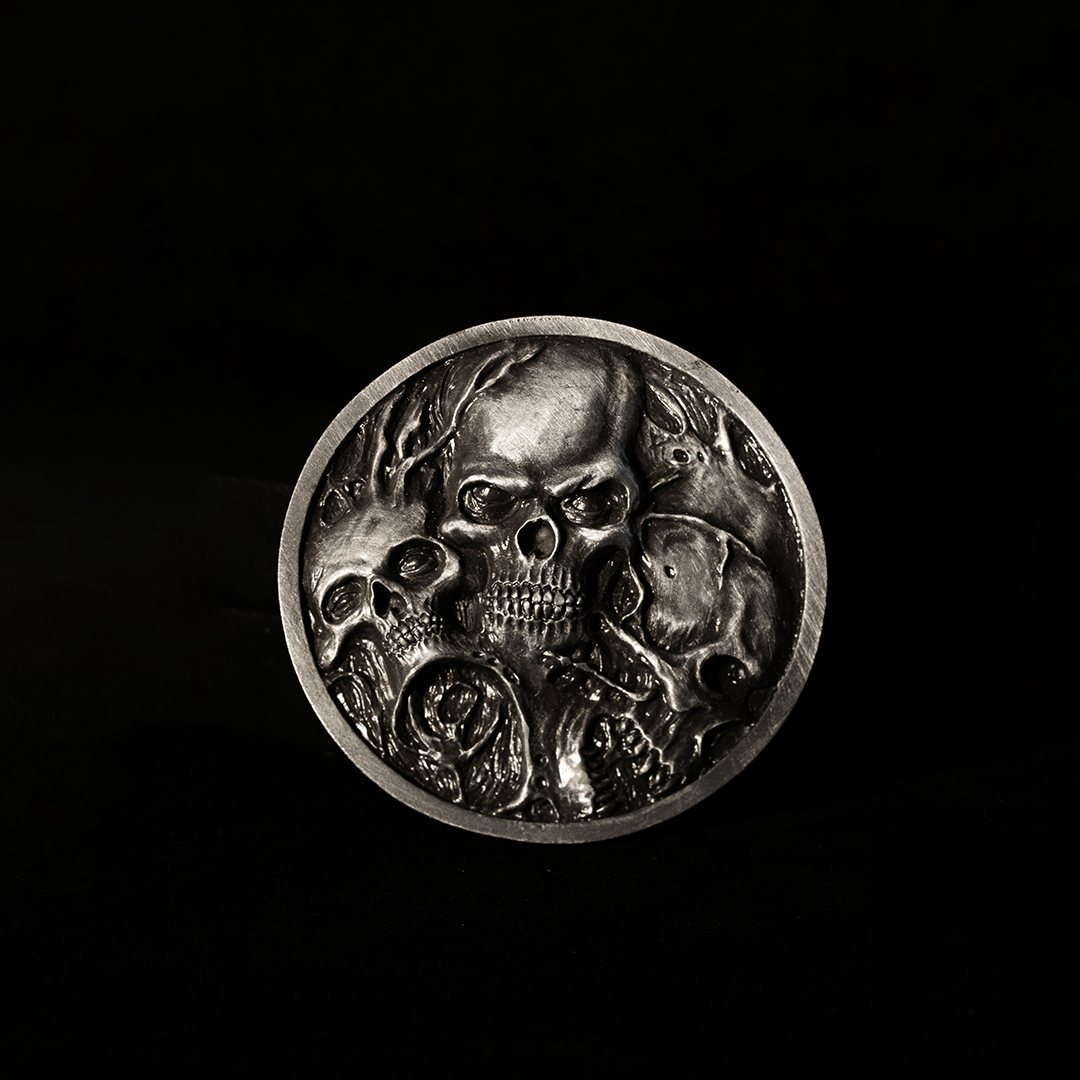 Deathbones X RiddickArt Belt Buckles Concept 2 - Image 2