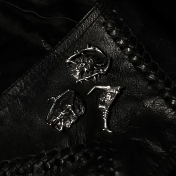 Deathbones X RiddickArt Pins (Package of 3pins)