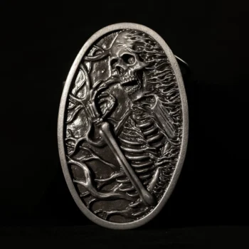 Deathbones X RiddickArt Belt Buckles Concept 1