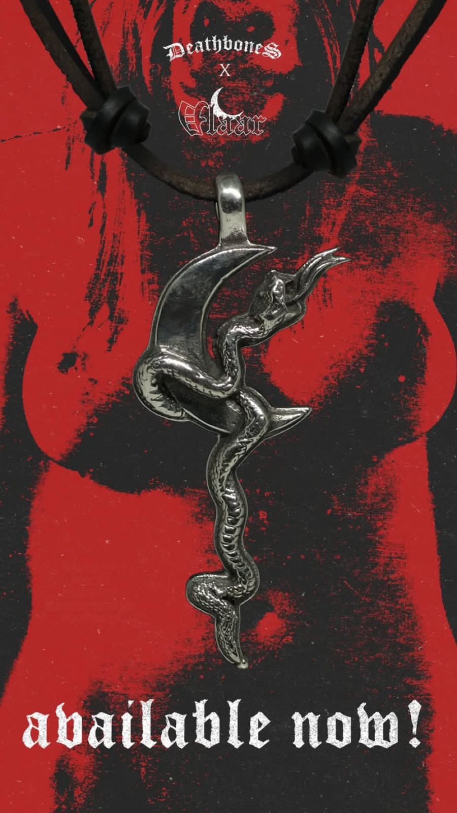 Deathbones X Vlaar Pendant