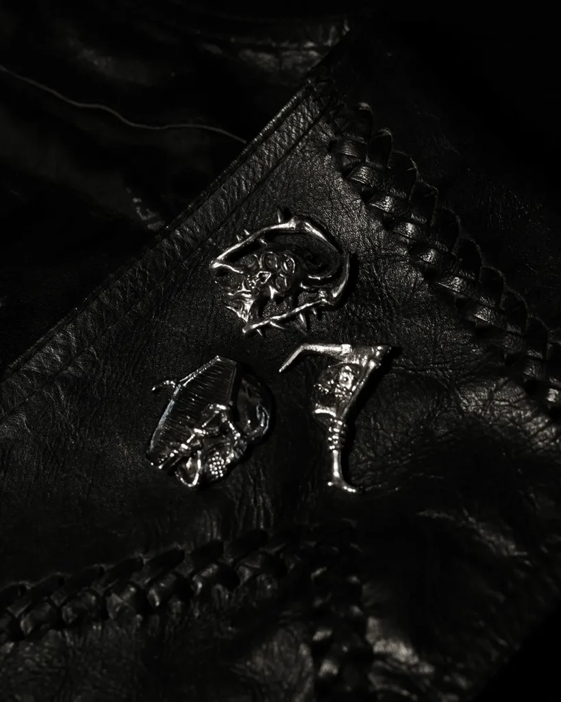 Deathbones X RiddickArt Pins (Package of 3pins)