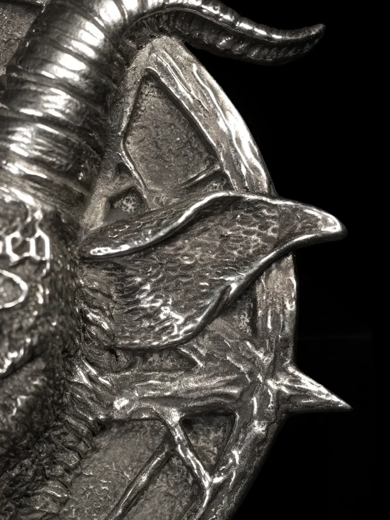 Possessed – Goat Pentagram Buckle