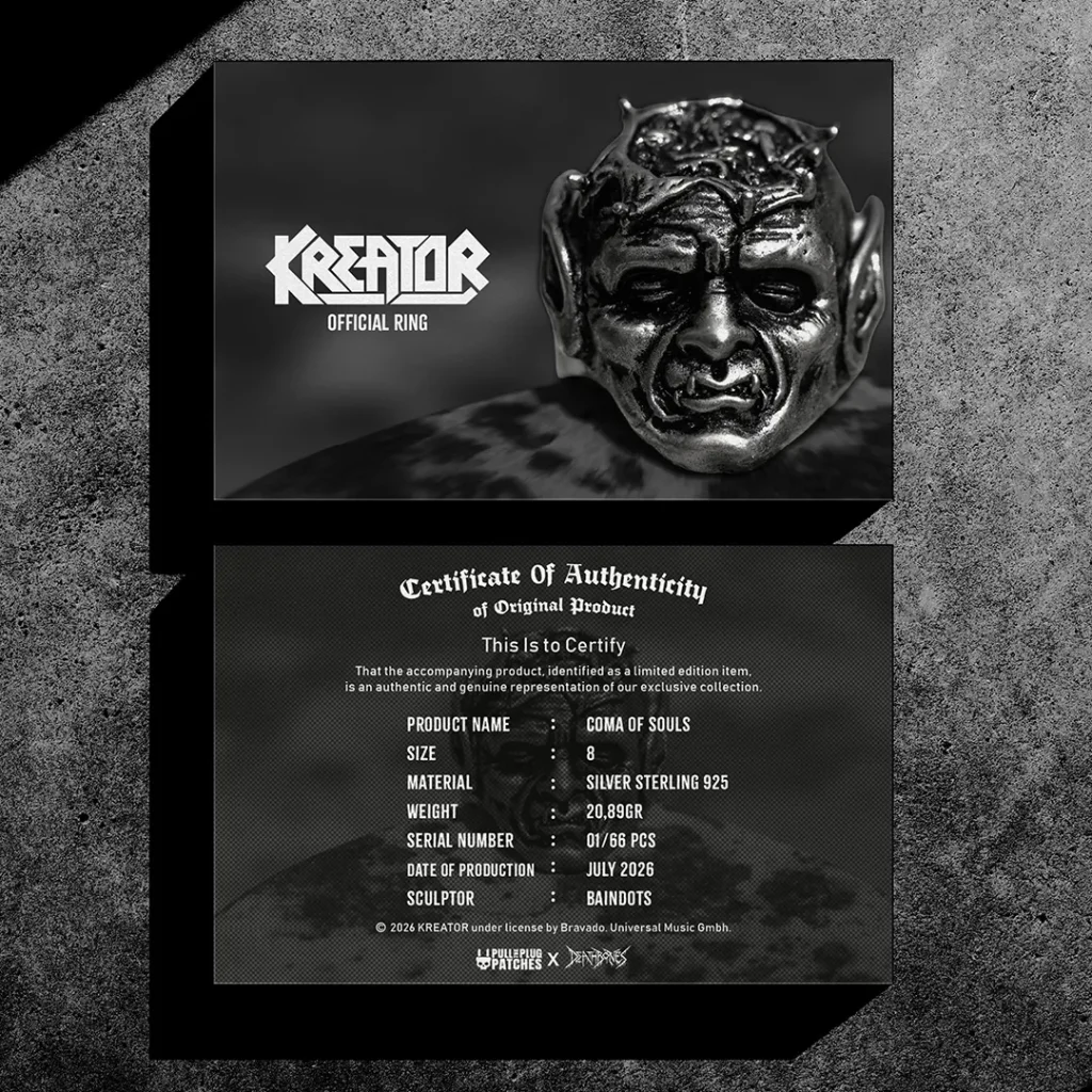 KREATOR – Coma of Souls Ring