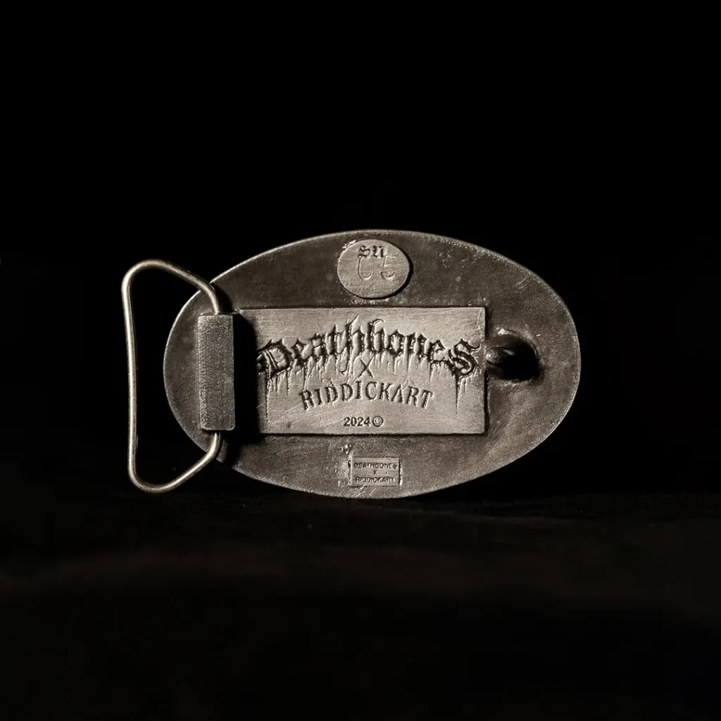 Deathbones X RiddickArt Belt Buckles Concept 1