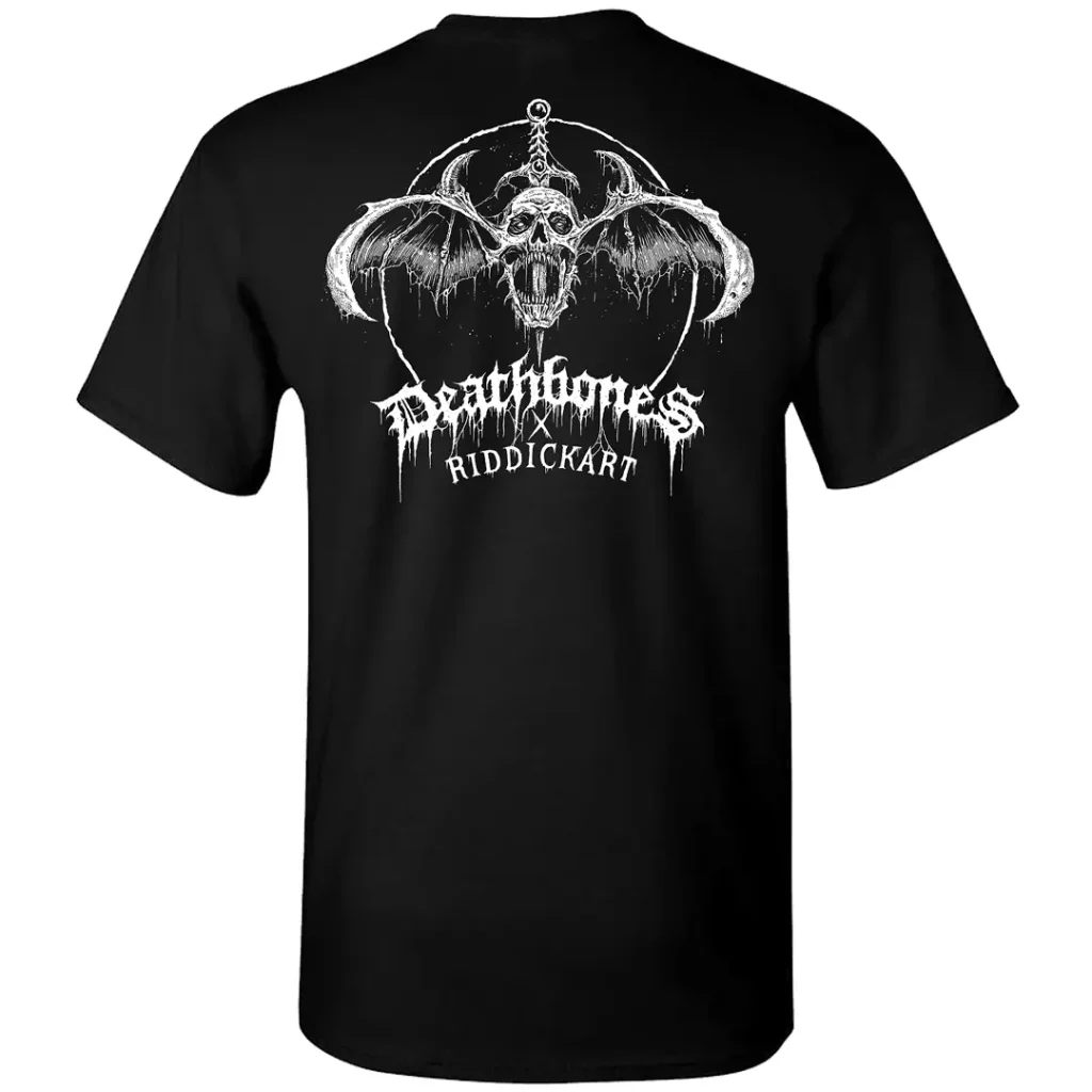 Deathbones x RiddickArt T Shirt