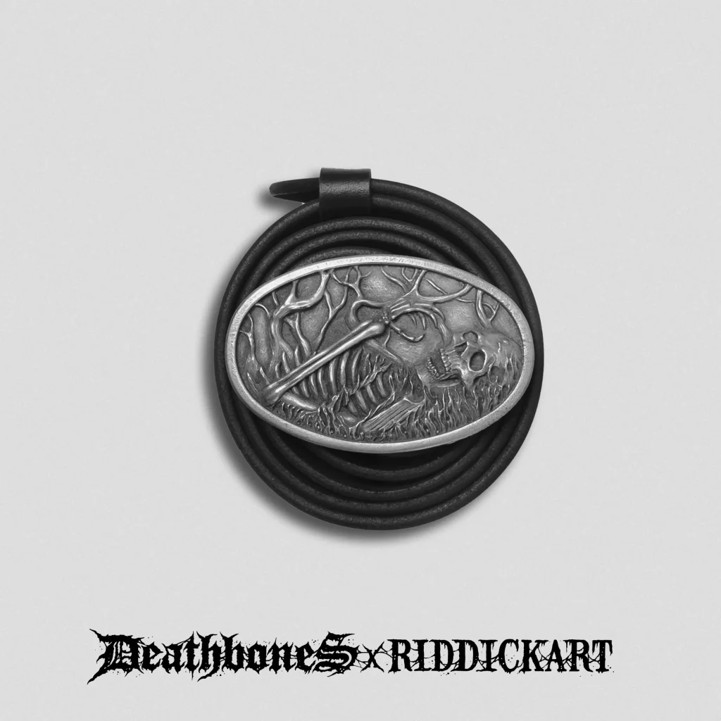 Deathbones X RiddickArt Belt Buckles Concept 1
