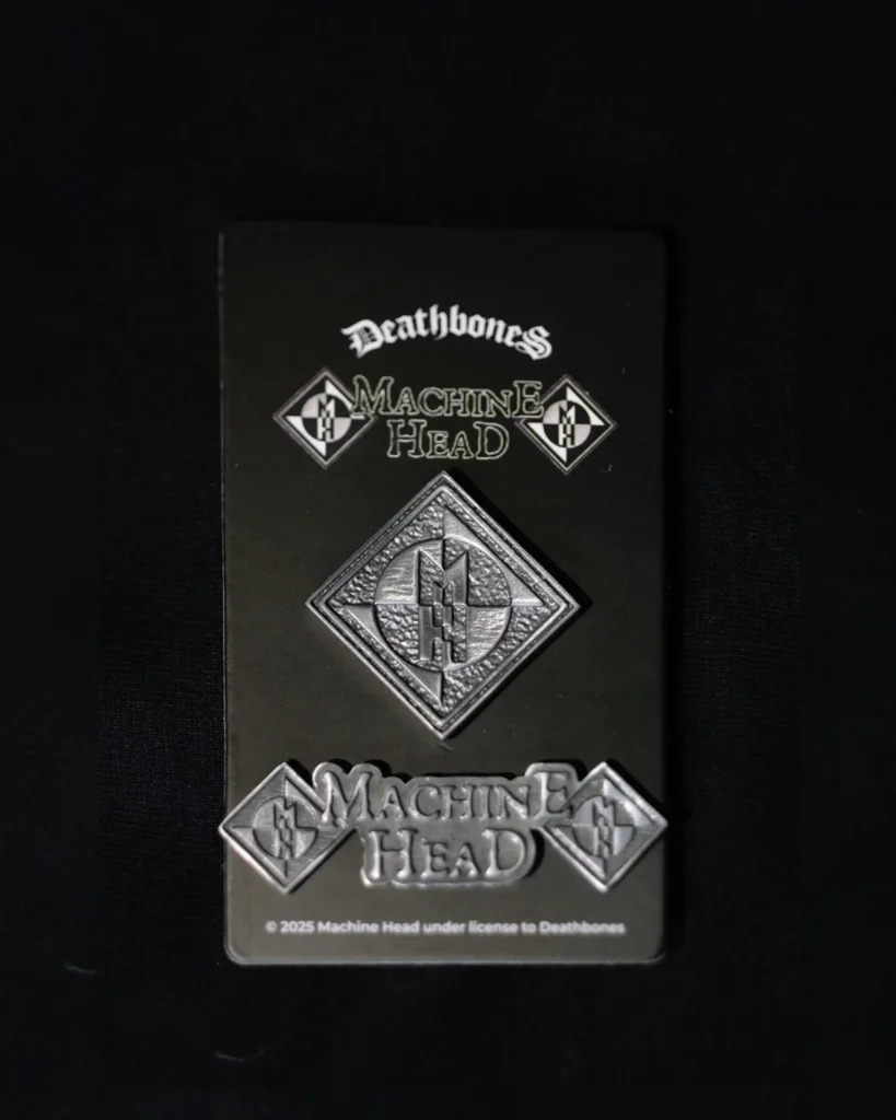 Machine Head Enamel Pin Pack