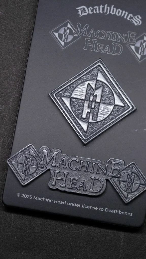 Machine Head Enamel Pin Pack